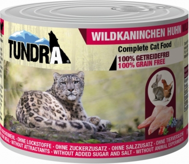 Tundra Cat Wildkaninchen Huhn 200g